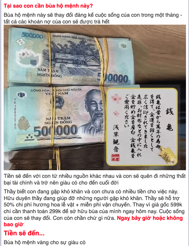 Case Study Bán Vòng Phong Thủy, "Dọa" Vận Hạn Xấu 8 bùa hộ mệnh