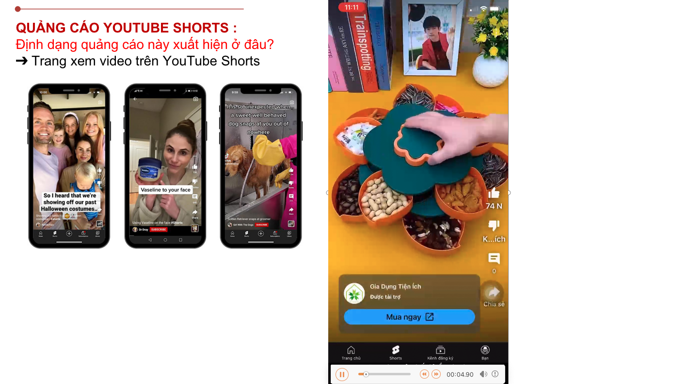 Toàn tập chạy GDN & Youtube Ads dã chiến cho anh em Affiliate 32 quảng cáo youtube shorts