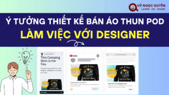 kinh doanh pod, bán áo thun, thiết kế áo thun