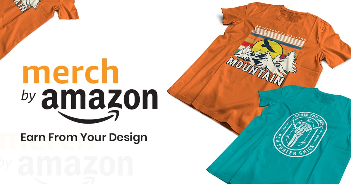 Mô hình POD Bán Áo Thun (Print On Demand) đời đầu còn Tồn tại ? 12 merch by amazon
