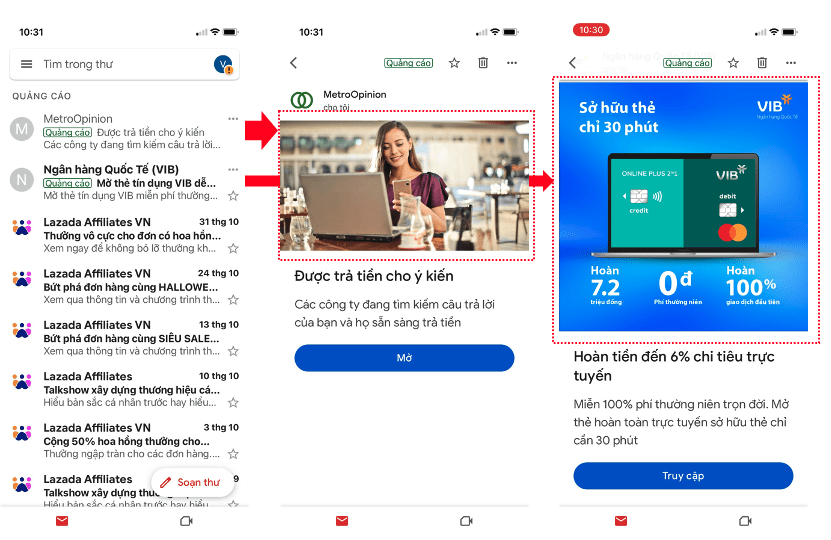Quảng cáo Gmail - Giải pháp thay thế Email Marketing ? 11 gmail marketing