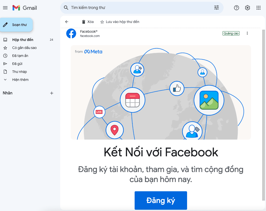 Quảng cáo Gmail - Giải pháp thay thế Email Marketing ? 12 quảng cáo gmail