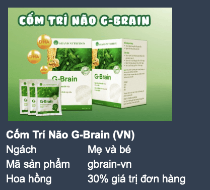 Ngách Mẹ Bé - Affiliate Cốm Trí Não G.Brain với Dàn Diễn Viên Khủng 6 Ngách Mẹ Bé - Affiliate Cốm Trí Não G.Brain với Dàn Diễn Viên Khủng 3
