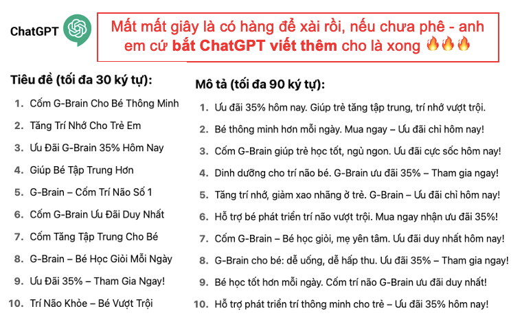 Ngách Mẹ Bé - Affiliate Cốm Trí Não G.Brain với Dàn Diễn Viên Khủng 16 Ngách Mẹ Bé - Affiliate Cốm Trí Não G.Brain với Dàn Diễn Viên Khủng 12