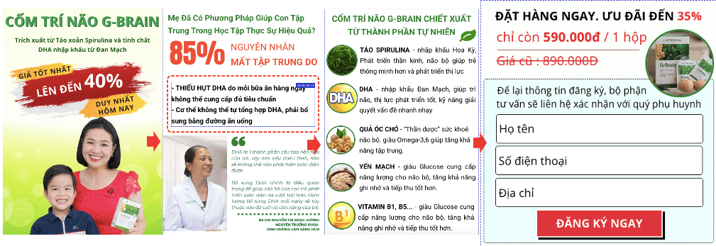 Ngách Mẹ Bé - Affiliate Cốm Trí Não G.Brain với Dàn Diễn Viên Khủng 9 Ngách Mẹ Bé - Affiliate Cốm Trí Não G.Brain với Dàn Diễn Viên Khủng 6