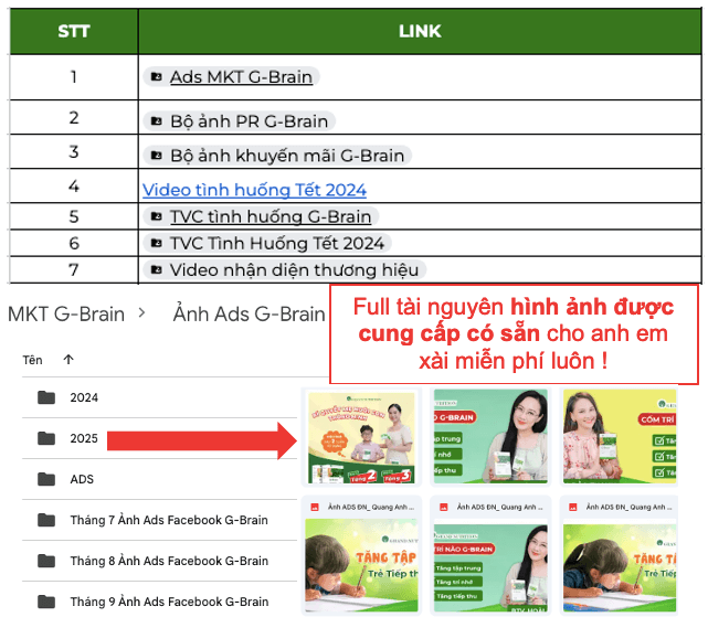 Ngách Mẹ Bé - Affiliate Cốm Trí Não G.Brain với Dàn Diễn Viên Khủng 14 Ngách Mẹ Bé - Affiliate Cốm Trí Não G.Brain với Dàn Diễn Viên Khủng 10