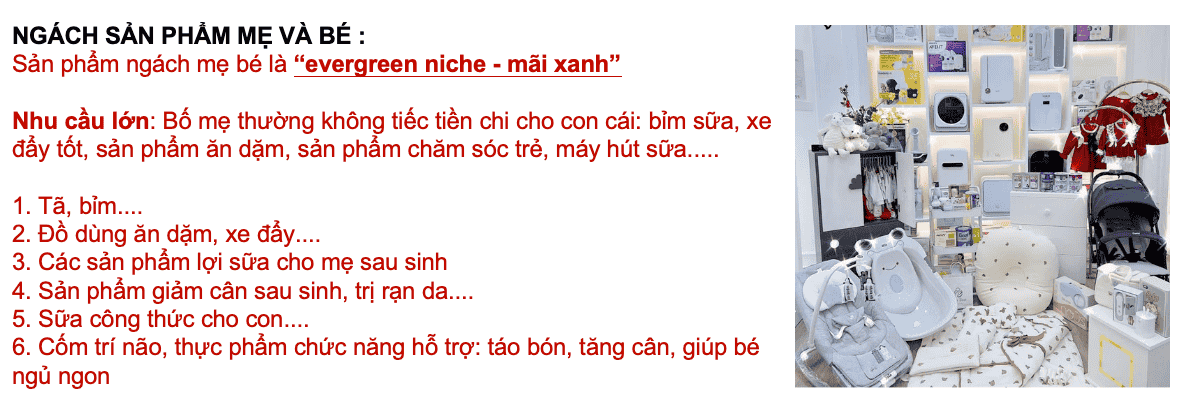 Ngách Mẹ Bé - Affiliate Cốm Trí Não G.Brain với Dàn Diễn Viên Khủng 3 sản phẩm ngách mẹ bé