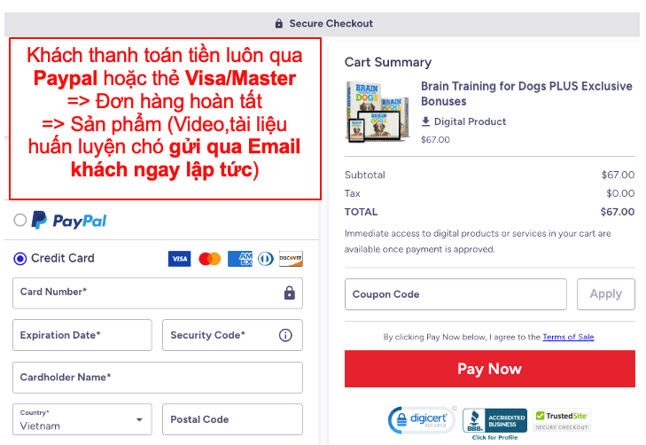 Affiliate Ngách Thú Cưng Thị Trường Mỹ với ClickBank - Huyền Thoại Hết Thời ? 14 Affiliate Ngách Thú Cưng Thị Trường Mỹ với ClickBank - Huyền Thoại Hết Thời ? 14