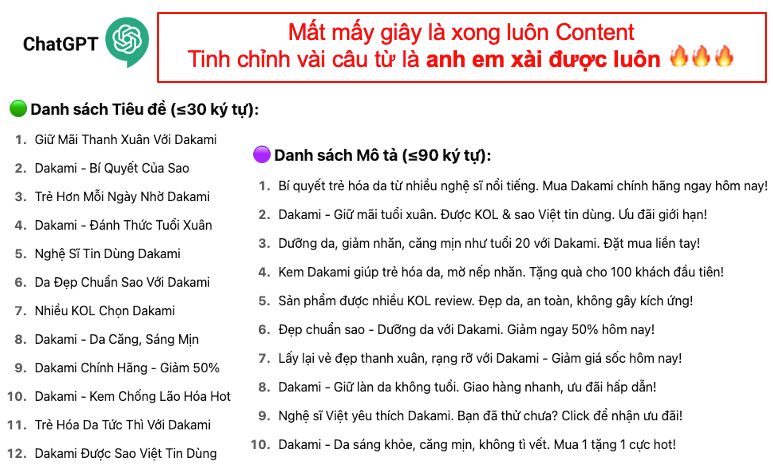 Kiếm 450K/Mỗi Đơn Với Affiliate Mỹ Phẩm: Dakami Chơi Lớn với KOL Khủng 14 Kiếm 450K/Mỗi Đơn Với Affiliate Mỹ Phẩm: Dakami Chơi Lớn với KOL Khủng 14