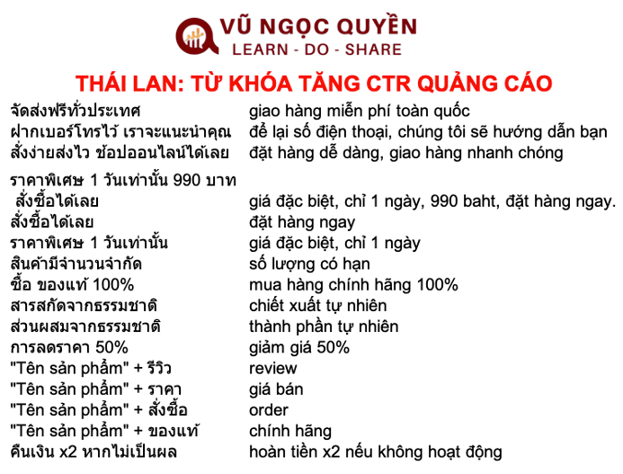Không Biết Tiếng Thái Vẫn Chạy Ads Thái Lan Bình Thường: Hoa Hồng 720K/Đơn 17 Không Biết Tiếng Thái Vẫn Chạy Ads Thái Lan Bình Thường: Hoa Hồng 720K/Đơn 15