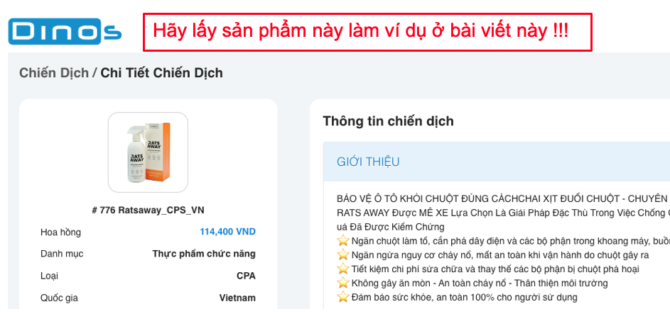 Sản phẩm A bán được không? Đánh giá nhanh một sản phẩm Affiliate 5 Sản phẩm A bán được không? Đánh giá nhanh một sản phẩm Affiliate 3